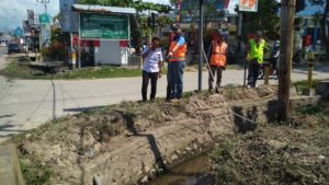 BPJN XIV Palu Tinjau Lokasi Pembangunan Plat Deuker, Rivai : Antisipasi Luapan Air