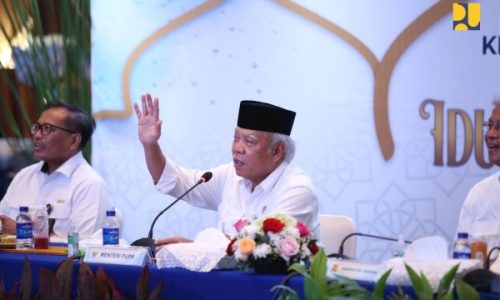 Halal Bihalal Idul Fitri 1444 H, Menteri Basuki Ingatkan Netralitas ASN di Tahun Politik