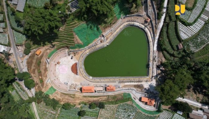 Kementerian PUPR Selesaikan Embung Gumelem dan Sabo Dam Sungai Krasak di Magelang